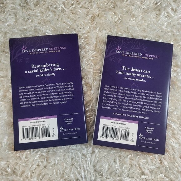 Love Inspired Suspense Inspirational Romance, 2 books, Cold Case Profile & Fatal - Picture 2 of 2